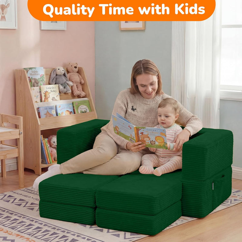 Kids Sofa Bed Toddler Armchair Couch Glow Stars