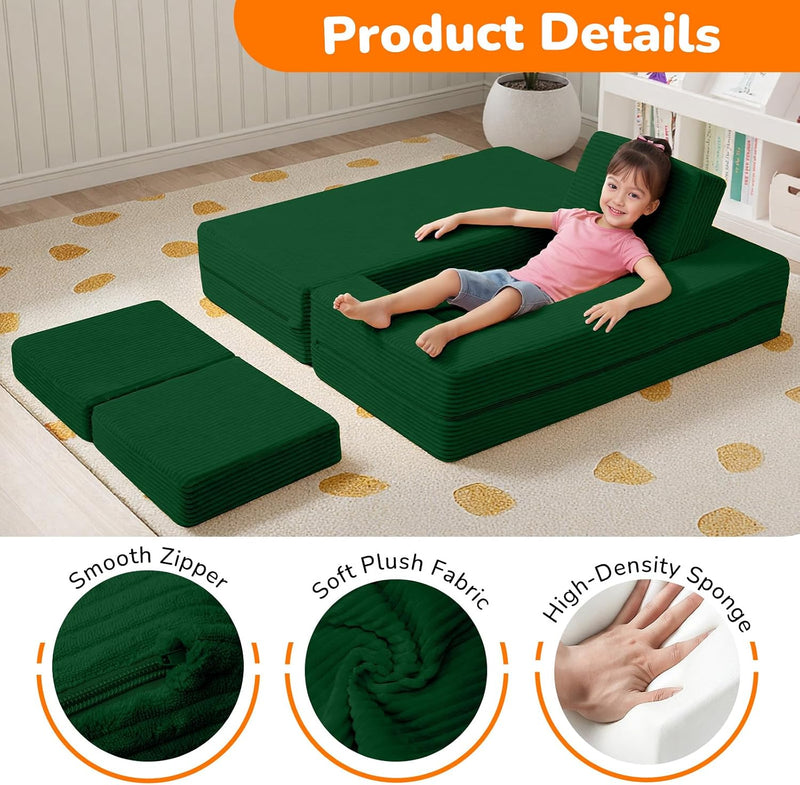 Kids Sofa Bed Toddler Armchair Couch Glow Stars