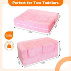 Kids Sofa Bed Toddler Armchair Couch Glow Stars