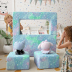 Kids Sofa Bed Toddler Armchair Couch Glow Stars