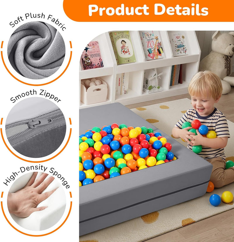 Kids Sofa Bed Toddler Armchair Couch Glow Stars
