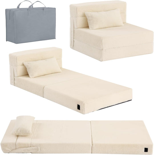 Kids Sofa Bed Toddler Floor Mattress Glow