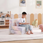 Kids Sofa Bed Toddler Floor Mattress Glow