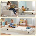 Kids Sofa Bed Toddler Floor Mattress Glow
