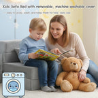 Kids Sofa Bed Toddler Floor Mattress Glow