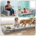 Kids Sofa Bed Toddler Floor Mattress Glow