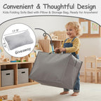 Kids Sofa Bed Toddler Floor Mattress Glow