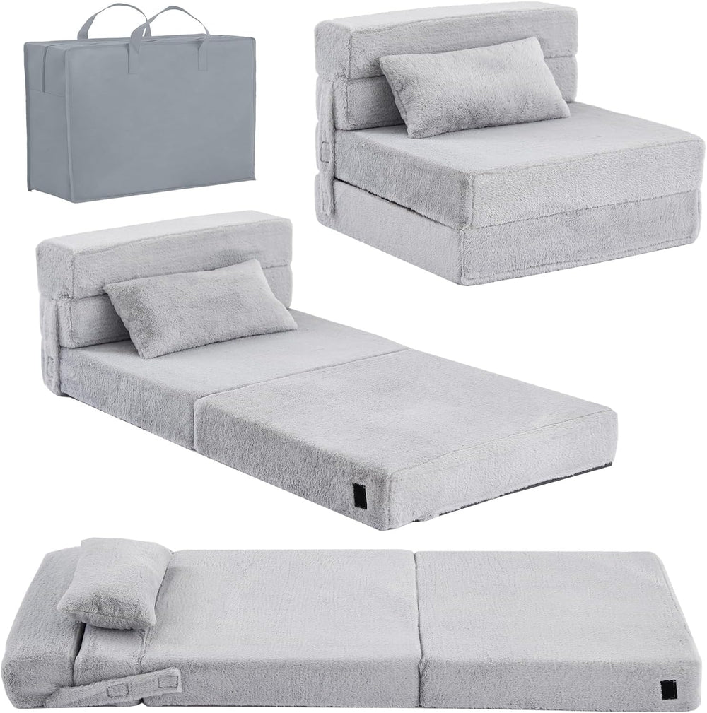 Kids Sofa Bed Toddler Floor Mattress Glow