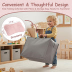 Kids Sofa Bed Toddler Floor Mattress Glow