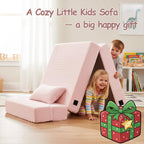 Kids Sofa Bed Toddler Floor Mattress Glow