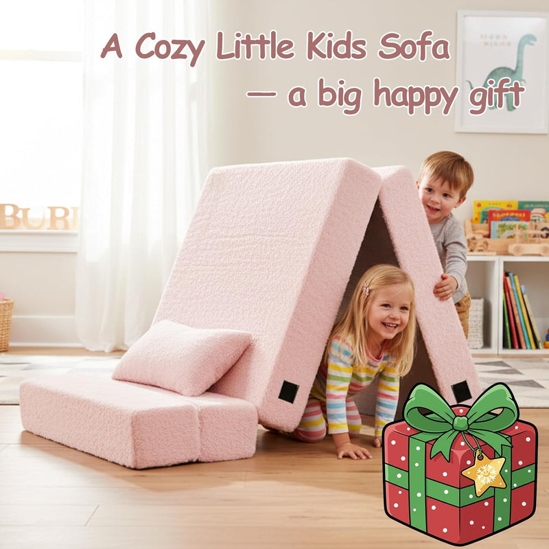 Kids Sofa Bed Toddler Floor Mattress Glow