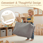Kids Sofa Bed Toddler Floor Mattress Glow