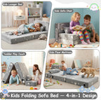 Kids Sofa Bed Toddler Floor Mattress Glow