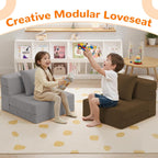 Kids Sofa Bed Toddler Folding Floor Mattress Glow