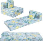 Kids Sofa Bed Toddler Folding Floor Mattress Glow