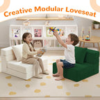 Kids Sofa Bed Toddler Folding Floor Mattress Glow
