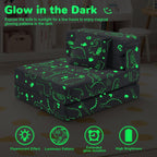 Kids Sofa Bed Toddler Folding Floor Mattress Glow