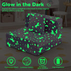 Kids Sofa Bed Toddler Folding Floor Mattress Glow