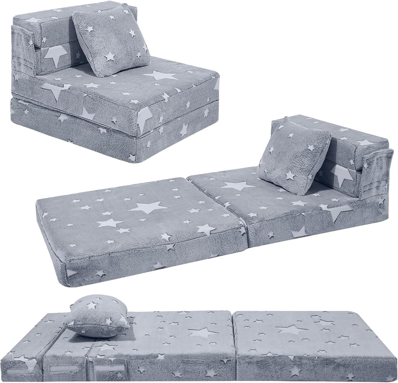 Kids Sofa Bed Toddler Folding Futon Chair
