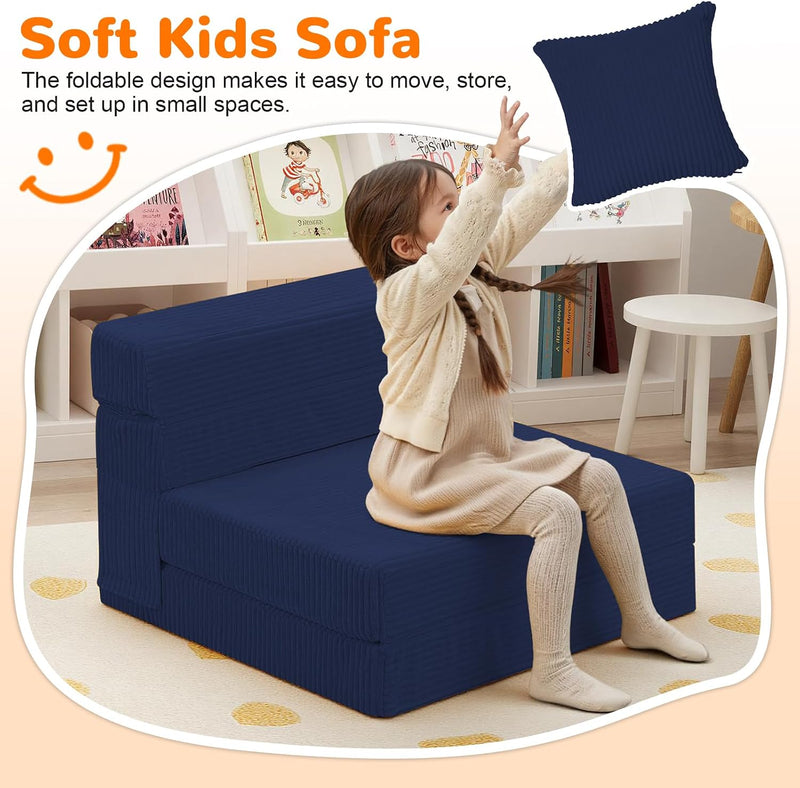 Kids Sofa Bed Toddler Folding Futon Chair