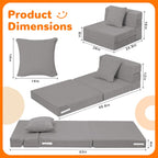 Kids Sofa Bed Toddler Folding Futon Chair