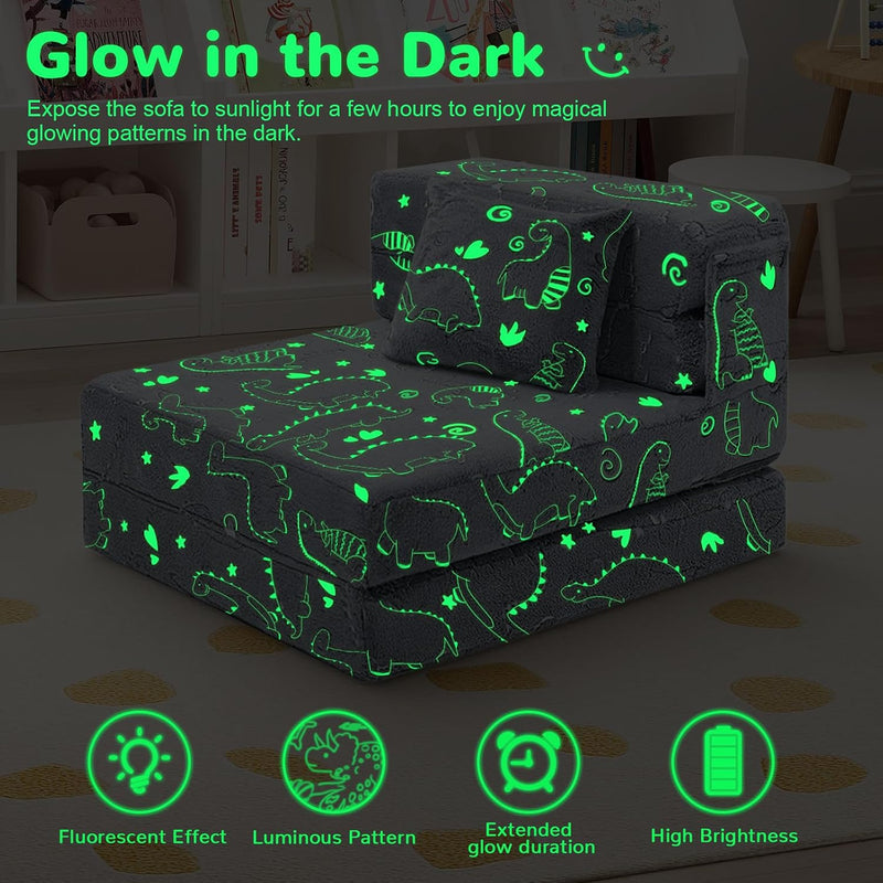 Kids Sofa Bed Toddler Folding Futon Chair