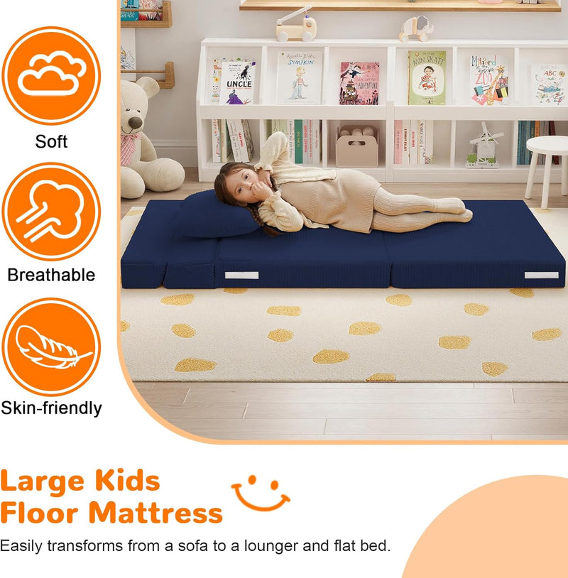 Kids Sofa Bed Toddler Folding Futon Chair