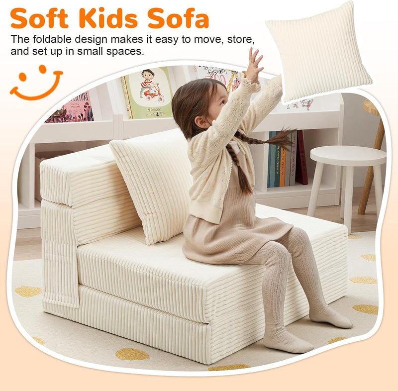 Kids Sofa Bed Toddler Folding Futon Chair