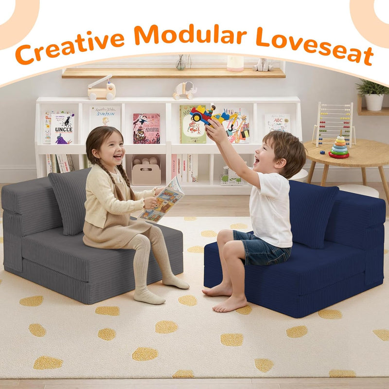 Kids Sofa Bed Toddler Folding Futon Chair
