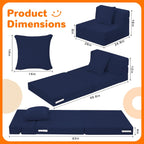 Kids Sofa Bed Toddler Folding Futon Chair