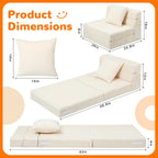Kids Sofa Bed Toddler Folding Futon Chair