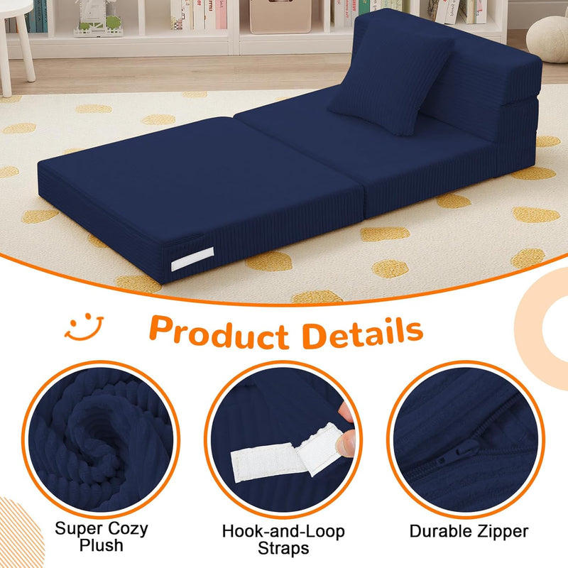 Kids Sofa Bed Toddler Folding Futon Chair