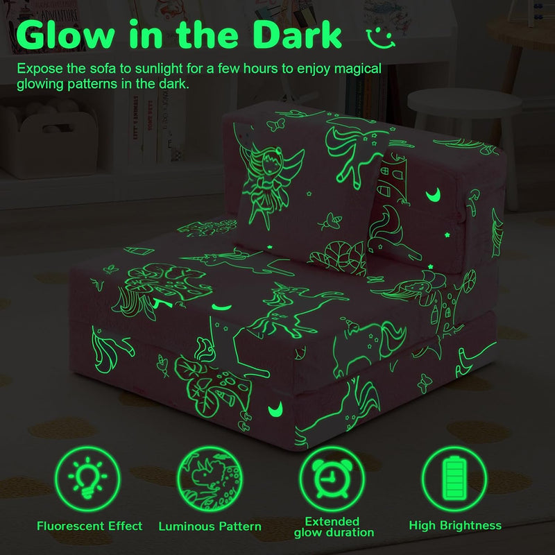 Kids Sofa Bed Toddler Folding Futon Chair