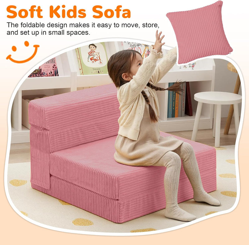 Kids Sofa Bed Toddler Folding Futon Chair