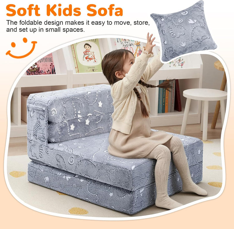 Kids Sofa Bed Toddler Folding Futon Chair