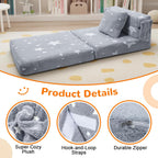 Kids Sofa Bed Toddler Folding Futon Chair