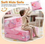 Kids Sofa Bed Toddler Folding Futon Chair