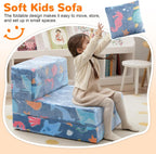 Kids Sofa Bed Toddler Folding Futon Chair