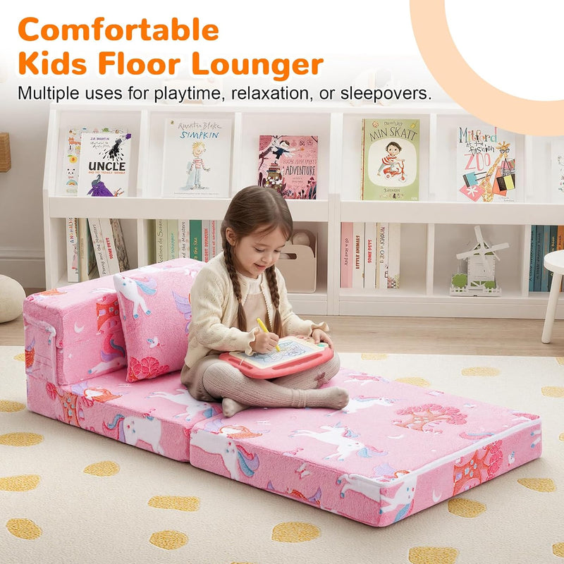 Kids Sofa Bed Toddler Folding Futon Chair