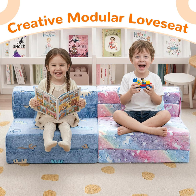 Kids Sofa Bed Toddler Folding Futon Chair