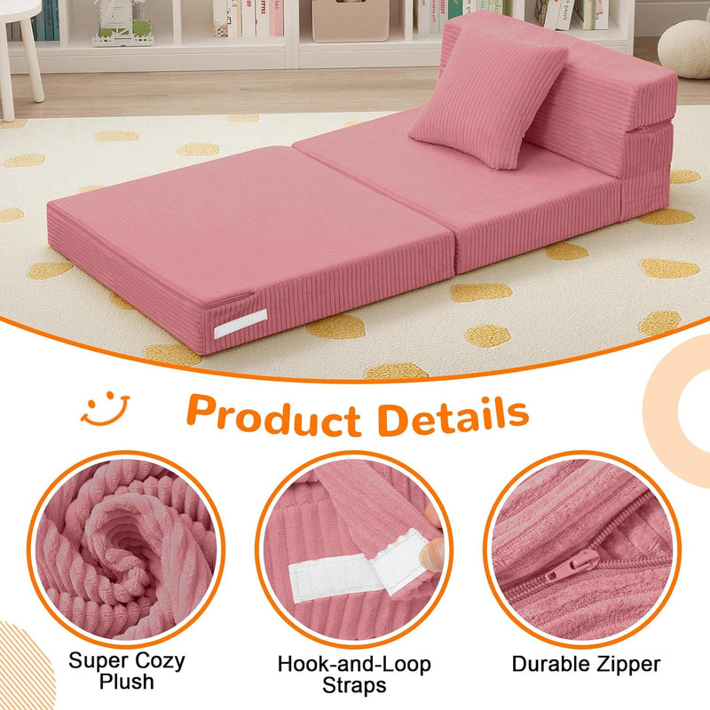 Kids Sofa Bed Toddler Folding Futon Chair