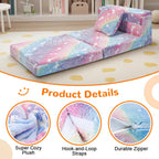 Kids Sofa Bed Toddler Folding Futon Chair
