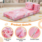 Kids Sofa Bed Toddler Folding Futon Chair