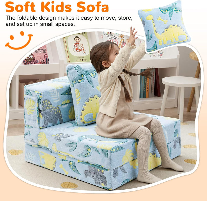 Kids Sofa Bed Toddler Folding Futon Chair