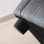 Kids Sofa Couch with Ottoman Pvc Leather Toddler