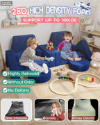 Kids Sofa Play Couch: Bed 15pcs Diy Nugget