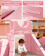 Kids Sofa Play Couch: Bed 15pcs Diy Nugget