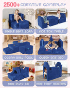 Kids Sofa Play Couch: Bed 15pcs Diy Nugget