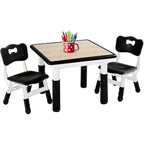 Kids Table and Chair Set Height Adjustable Toddler