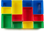 Kids’ Toy 4 Shelf Storage Organiser with 12